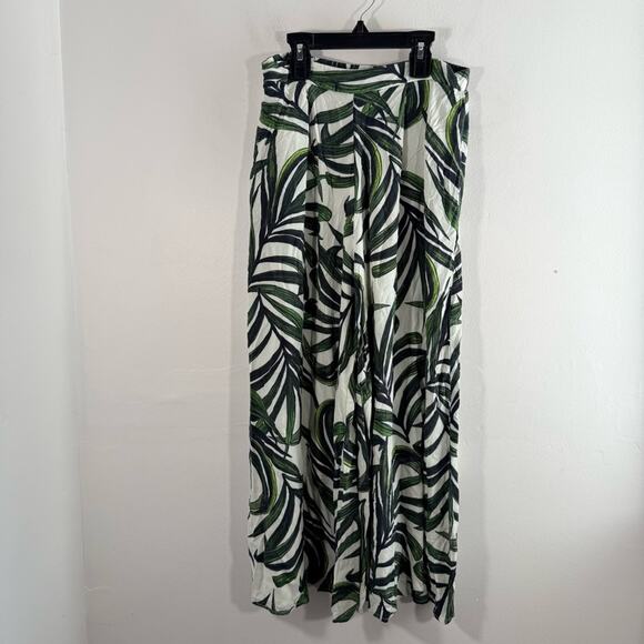 Show Me Your Mumu Gracias Gaucho Pant Peruvian Palm Breeze Cropped Wide Leg XS - Picture 2 of 12
